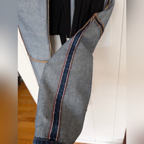 Ben Taverniti Unravel Project Jeans with jersey accent Avant Garde- 27 - Picture 11 of 11